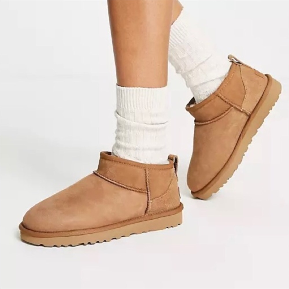 LIKE NEW!  UGG Women's  Ultra Mini Boots size 6